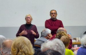 La Presidente Arianna Agnoletto e Don Carlo Bellini